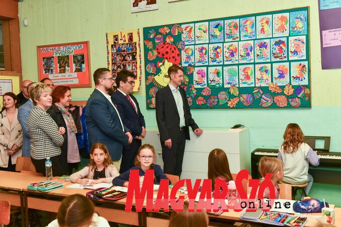 A palicsi általános iskolában a közelmúltban több beruházás is megvalósult (Fotó: Molnár Edvárd felvétele)