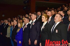 A Vajdasági Magyar Szövetség központi ünnepsége Szabadkán