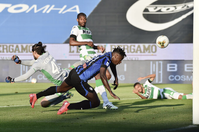 Nincs megállás: robog tovább az Atalanta! (Fotó: Beta/AP) Nincs megállás: robog tovább az Atalanta! (Fotó: Beta/AP)