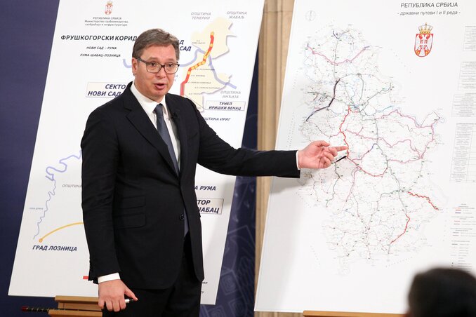 A Fruška gorát átszelő 3,5 kilométeres föld alatti járat is készül (Fotó: Beta) A Fruška gorát átszelő 3,5 kilométeres föld alatti járat is készül (Fotó: Beta)
