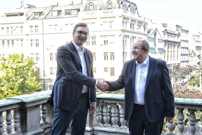 Aleksandar Vučić és Pásztor István (Fotó: Instagram) Aleksandar Vučić és Pásztor István (Fotó: Instagram)