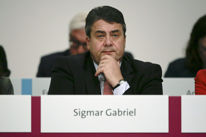 Sigmar Gabriel (Fotó: Beta/AP) Sigmar Gabriel (Fotó: Beta/AP)