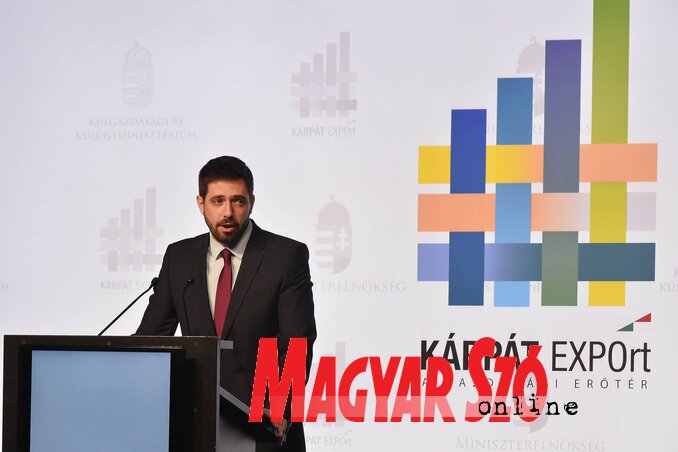 Magyar Levente, a Külgazdasági és Külügyminisztérium miniszterhelyettese (Ótos András felvétele) Magyar Levente, a Külgazdasági és Külügyminisztérium miniszterhelyettese (Ótos András felvétele)