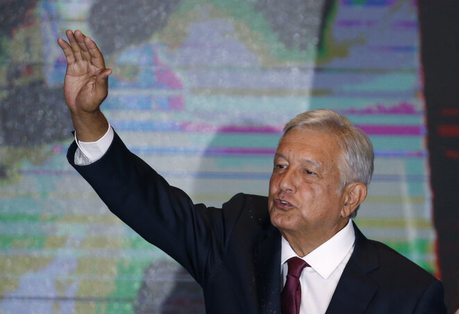 Andres Manuel López Obrador (Fotó: Beta/AP) Andres Manuel López Obrador (Fotó: Beta/AP)