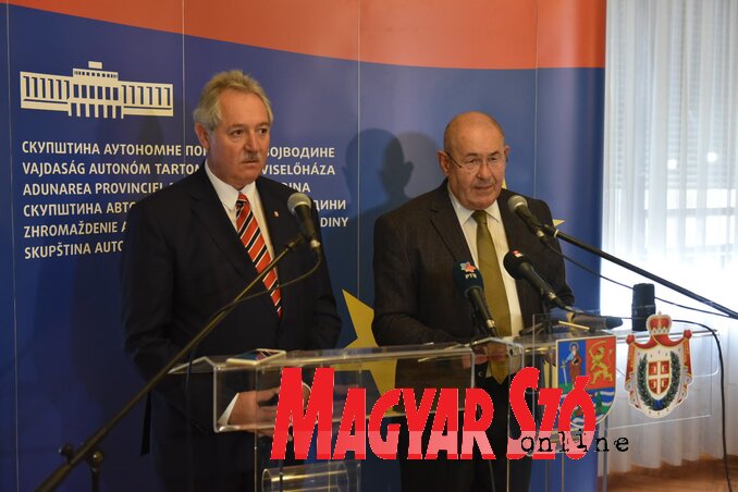 Viktor Sigl és Pásztor István (Fotó: Ótos András) Viktor Sigl és Pásztor István (Fotó: Ótos András)
