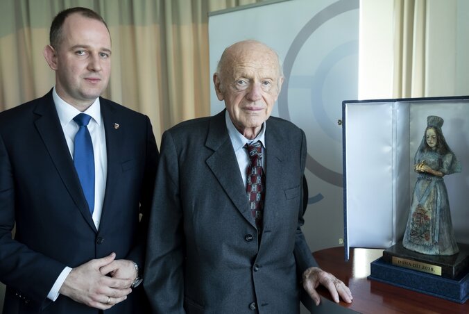 Csáky Csongor és Halzl József (fotó: MTI) Csáky Csongor és Halzl József (fotó: MTI)