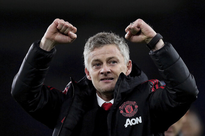 Ole Gunnar jól kezdett a padon (Fotó: Beta/AP) Ole Gunnar jól kezdett a padon (Fotó: Beta/AP)