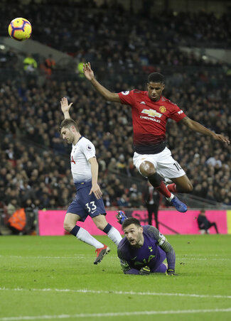 Rashford tökéletesen használta ki a helyzetet (Fotó: Beta/AP) Rashford tökéletesen használta ki a helyzetet (Fotó: Beta/AP)