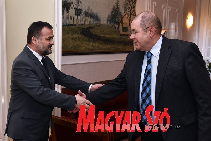 Pásztor István és Miodrag Kankaraš (Ótos András felvétele) Pásztor István és Miodrag Kankaraš (Ótos András felvétele)