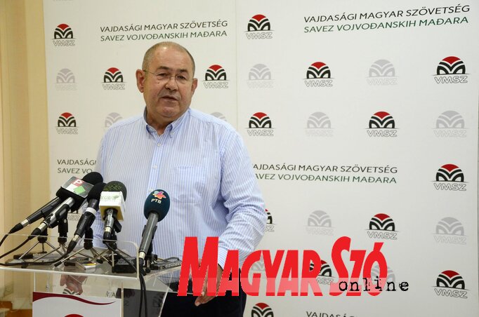 Pásztor István: Az SZHP elfogadta a VMSZ választási programjában lefektetett célkitűzéseket Pásztor István: Az SZHP elfogadta a VMSZ választási programjában lefektetett célkitűzéseket