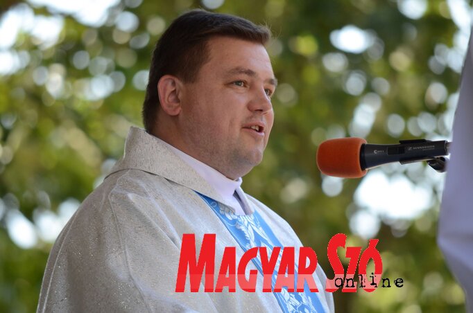 Verebélyi Árpád, a kegyhely igazgatója Verebélyi Árpád, a kegyhely igazgatója