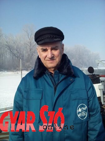Kovács Dezső, a Széchenyi jégtörő kapitánya (Kabók Erika felvétele)