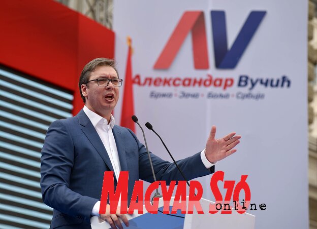Aleksandar Vučić (kép: Ótos András) Aleksandar Vučić (kép: Ótos András)