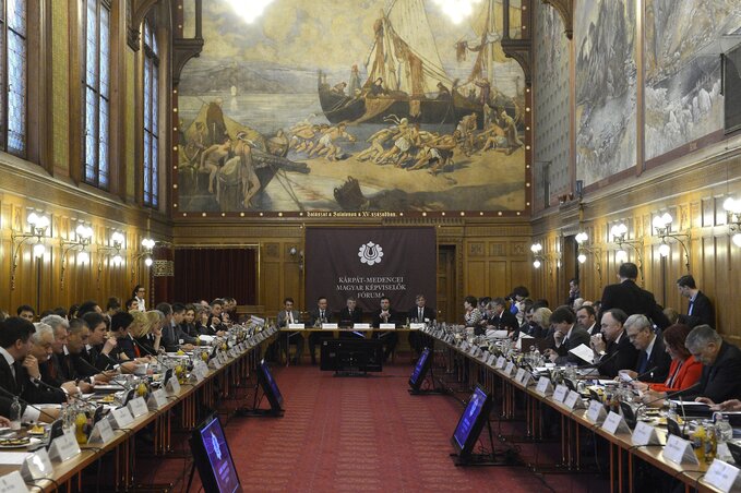 A KMKF plenáris ülése (Fotó: MTI)