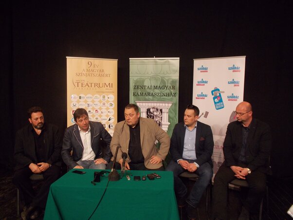 Konferencija za novinare povodom skupštine Mađarskog pozorišnog društva