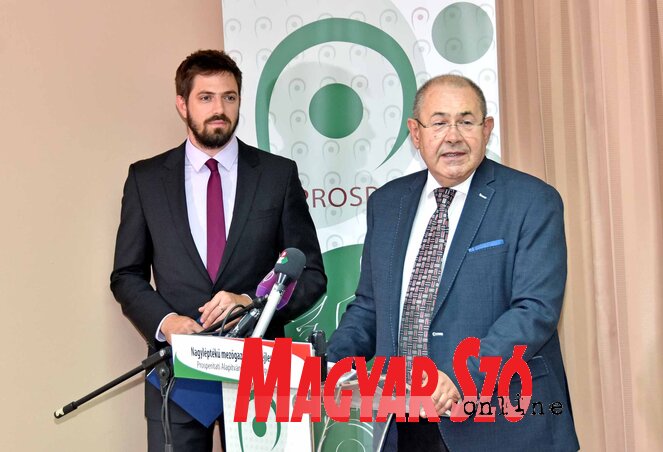 Magyar Levente és Pásztor István (Gergely Árpád felvétele) Magyar Levente és Pásztor István (Gergely Árpád felvétele)