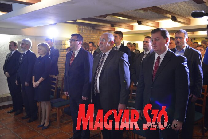 A pénteki ünnepségen (Molnár Edvárd felvétele) A pénteki ünnepségen (Molnár Edvárd felvétele)