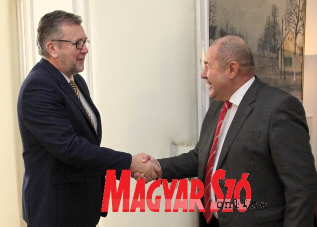 Velimir Pleša és Pásztor István (Ótos András felvétele) Velimir Pleša és Pásztor István (Ótos András felvétele)