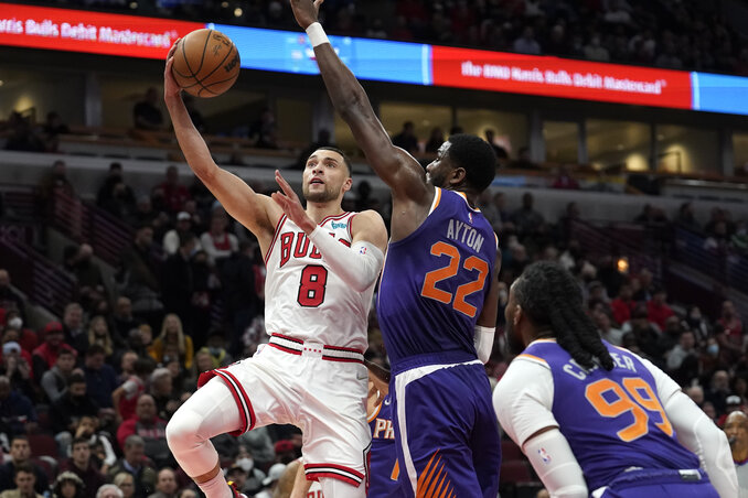 Zach LaVine-ék elkéstek a feltámadással (Fotó: Beta/AP) Zach LaVine-ék elkéstek a feltámadással (Fotó: Beta/AP)