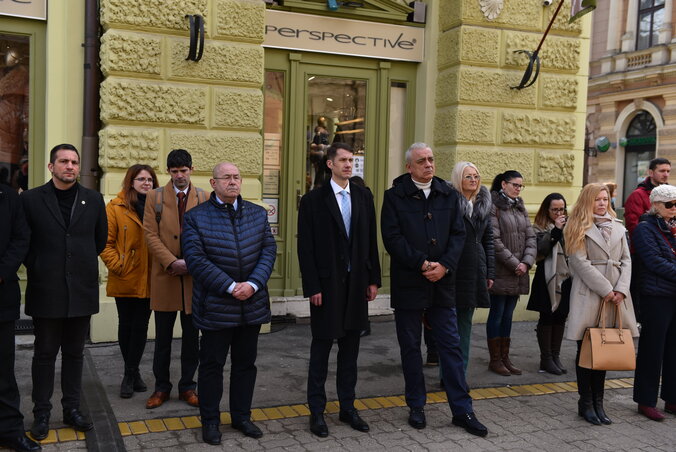 Az ünnepségen Pásztor István és Stevan Bakić is jelen volt (fotó: Molnár Edvárd) Az ünnepségen Pásztor István és Stevan Bakić is jelen volt (fotó: Molnár Edvárd)