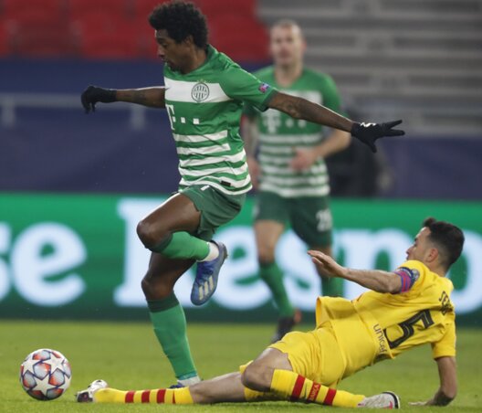 A Barcelona gyorsan lezárta a Ferencváros elleni meccset (Fotó: Beta/AP) A Barcelona gyorsan lezárta a Ferencváros elleni meccset (Fotó: Beta/AP)