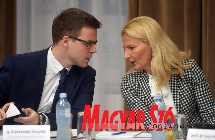 Aleksandar Simurdić és Tanja Miščević (Fotó: Ótos András) Aleksandar Simurdić és Tanja Miščević (Fotó: Ótos András)