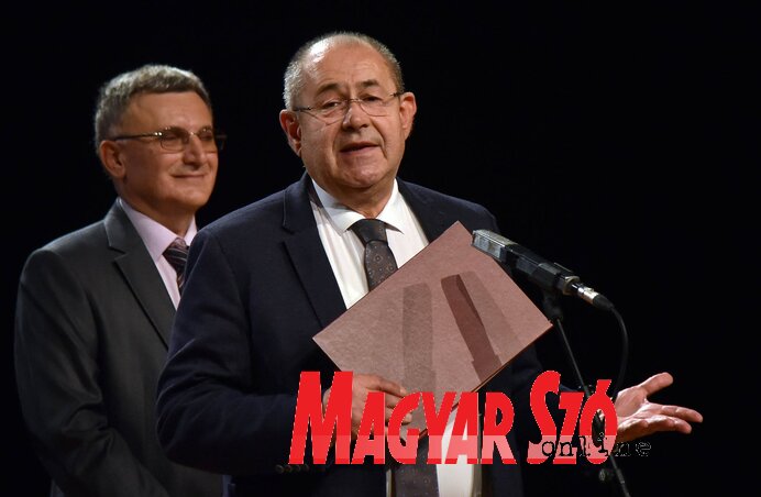Pásztor István is átvehette az együttműködésért járó kitüntetést (Fotó: Ótos András) Pásztor István is átvehette az együttműködésért járó kitüntetést (Fotó: Ótos András)