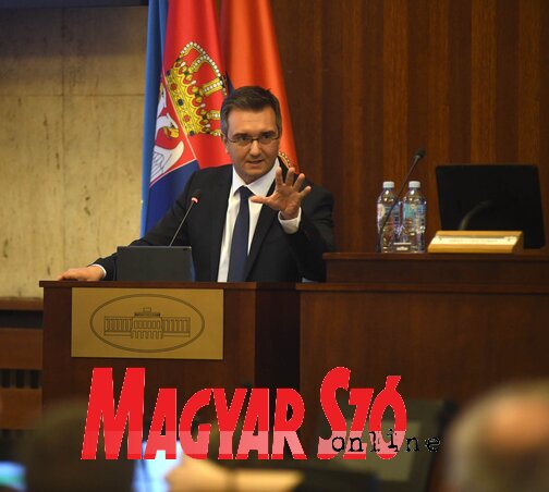 Damir Zobenica felszólalása (Ótos András felvétele) Damir Zobenica felszólalása (Ótos András felvétele)