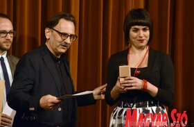 A Podolszki-pályázat és a VMÚE díjainak átadása (Ótos András felvétele)