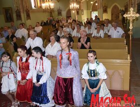 Szent István-napi ünnepség Tiszaszentmiklóson (Gergely József felvétele)