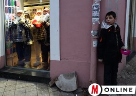 Újév utáni hangulat Újvidék utcáin