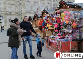 Ünnepi vásár Karácsony Újvidék