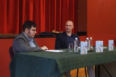 Agárdi Gábor és Antalovics Péter (Agárdi Brigitta felvétele)