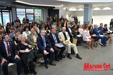 A konferenciára a Kárpát-medence számos pontjáról érkeztek meghívottak (Gergely József felvétele)
