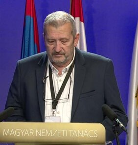A korábbi pályázaton a Magyar Nemzeti tanács jelöltje Bodzsóni István volt. A napokban Fremond Árpádtól, az MNT elnökétől megtudtuk, ezúttal is őt jelölik a REM Tanácsába (Fotó: MNT)