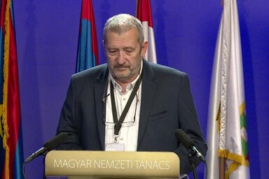 A korábbi pályázaton a Magyar Nemzeti tanács jelöltje Bodzsoni István volt. A napokban Fremond Árpádtól, az MNT elnökétől megtudtuk, ezúttal is őt jelölik a REM Tanácsába (Fotó: MNT)