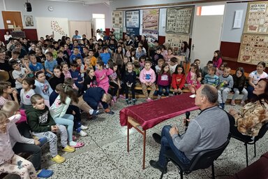 A gyerekek érdeklődtek az erdők, az élőviláguk és a fák iránt (Kazinczy Paszterkó Diana felvétele)