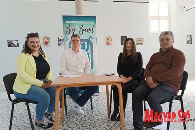 Albert Réka, Masa Tibor, Tóth Dorottya és Perpauer Attila (Gruik Zsuzsa felvétele)