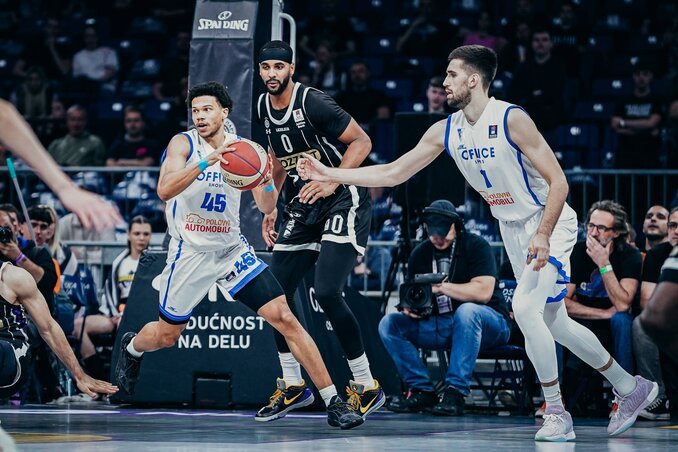 Hiába kezdett jól a Spartacus, a második negyedtől már a Partizan akarata érvényesült (Fotó: Beta/AP) Hiába kezdett jól a Spartacus, a második negyedtől már a Partizan akarata érvényesült (Fotó: Beta/AP)
