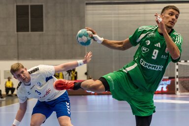 Az adai Pergel Andrej öt gólt lőtt a finnek ellen (Fotó: MTI)