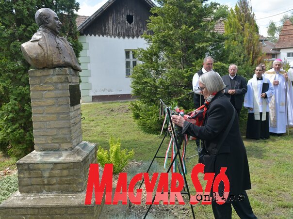 Szabó Dénes vértanú papra emlékeztek (Gergely József felvétele) Szabó Dénes vértanú papra emlékeztek (Gergely József felvétele)