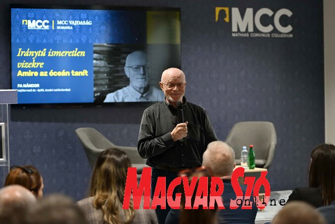 Ma már elsősorban másokat szeretne tanítani, átadva mindazt, amit megtanult (Molnár Edvárd felvétele) Ma már elsősorban másokat szeretne tanítani, átadva mindazt, amit megtanult (Molnár Edvárd felvétele)