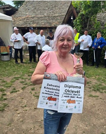 Marija Tašković sütötte a legjobb sós süteményeket (Fotó: Kiss Zoltán és IC-Topolya)