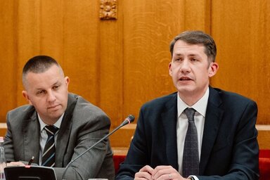Dr. Pásztor Bálint a KMKF budapesti plenáris ülésén (Facebook/Dr. Pásztor Bálint)