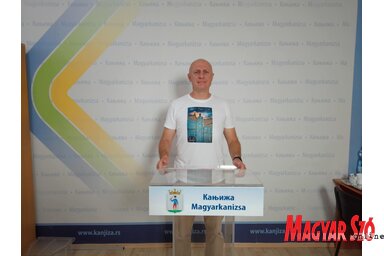 Kónya Róbert szervező (A szerző felvétele)