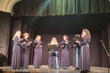 A Musica Tisiana énekegyüttes fellépése