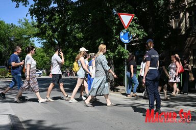 A tiltakozók követelik az előrehozott parlamenti választások kiírását és a letartóztatott személyek szabadon engedését is (Fotó: Molnár Edvárd felvétele)