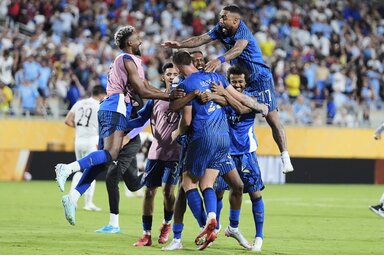 Az al-Hilal csapata történelmi győzelmet aratott (Fotó: Beta/AP)