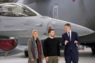 Volodimir Zelenszkij ukrán elnök egyik tanácsadója azt mondta, Kijev igyekszik „tisztázni" a helyzetet Washingtonnal (Fotó: Beta/AP)