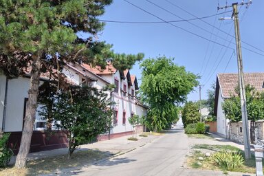 Az utca Csehszlovákia egyik alapítójának és első elnökének nevét viseli / Patyi Szilárd felvétele